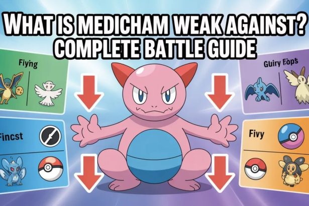 What Is Medicham Weak Against? Complete Battle Guide