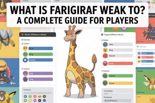 What Is Farigiraf Weak To? A Complete Guide for Players