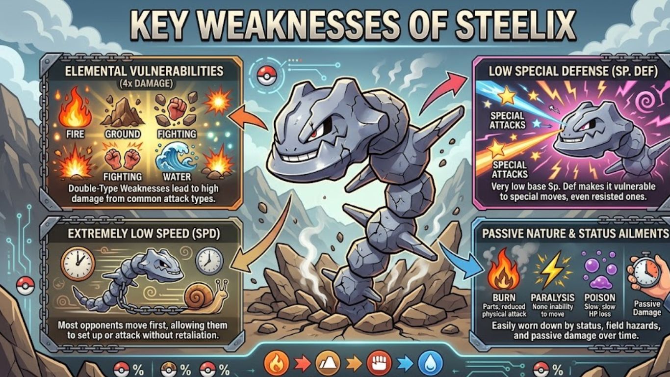 what is super effective against steelix