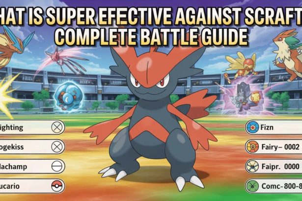 What Is Super Effective Against Scrafty? Complete Battle Guide
