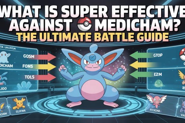 What Is Super Effective Against Medicham? The Ultimate Battle Guide