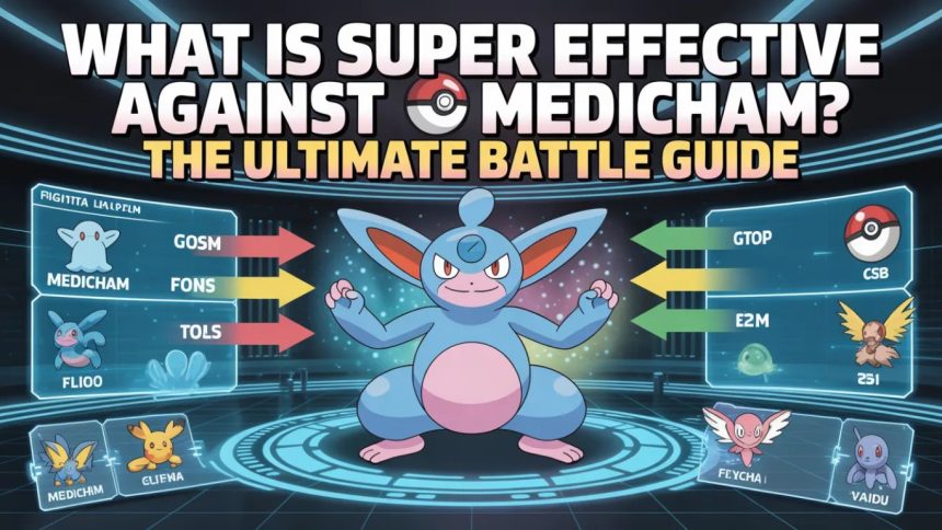 What Is Super Effective Against Medicham? The Ultimate Battle Guide